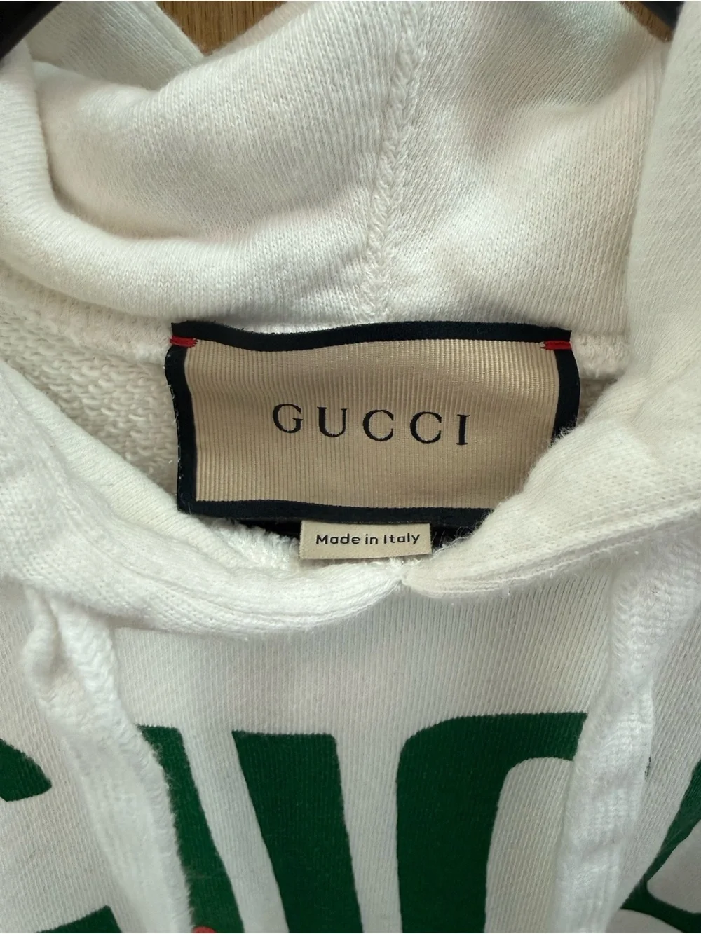 Gucci Sweatshirt with Green & Red Graphic